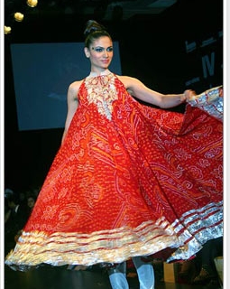 Bandhani fashion for Summer 2011