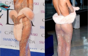 Rihanna’s Sheer gown at CDFA awards 2014. Hot or Vulgar?