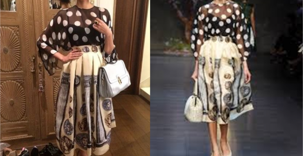 Sonam Kapoor heads to Karan Johar Party in Dolce & Gabbana