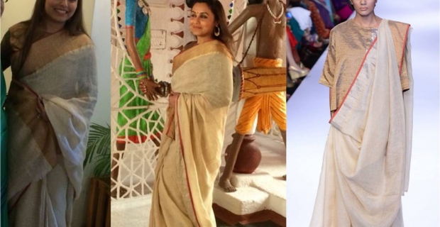 Rani Mukherjee in Anavila lfw 2014