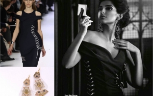 Sonam Kapoor in Dior and Futurology on Vogue Cover Sept 2014