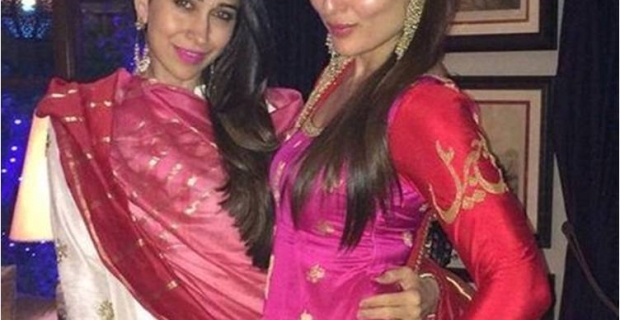 Kareena Kapoor Khan in Sabyasachi for Diwali Celebrations
