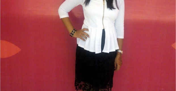 Indian Fashion Blog- Fashion Fusion: Biker Jacket goes Lacey!