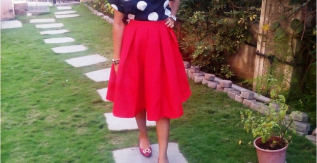 Trend Report 2015- Vintage is Back! Box pleat midi skirt and Trench Coat