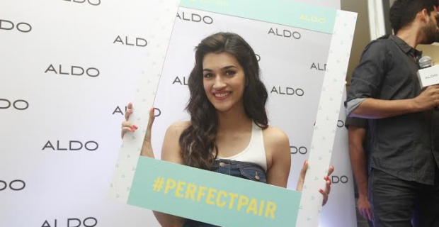 Actress Kirti Sanon Channelizes Denim overall’s for Aldo SS 2015 launch