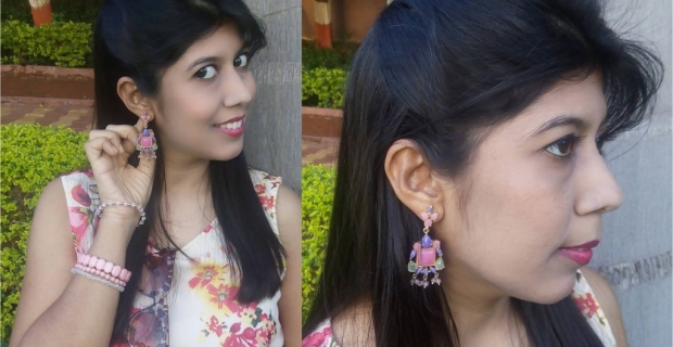 JOTD Statement Accessories for Summer 2015- Colorful Gem Earrings from Belsi Collection!