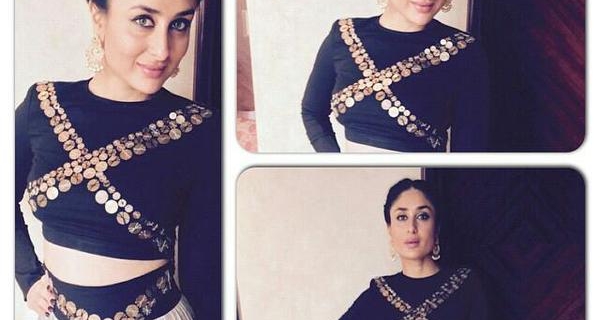 Kareena Kapoor in Anamika Khanna at Malabar gold launch in Malaysia