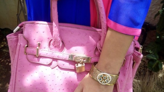 OOTD – Jacket Anarkali & Some Bling!