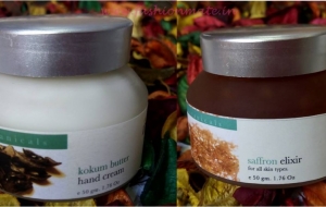 Iraya Saffron Elixir and Kokum Butter hand cream Review & Swatches