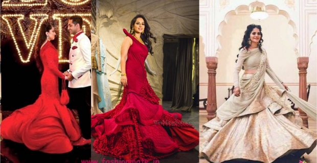 8 most amazing bridal gown inspirations from real brides in 2018