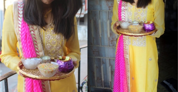 Wedding dairies – Unique Sister of the bride haldi ceremony outfit ideas 2018