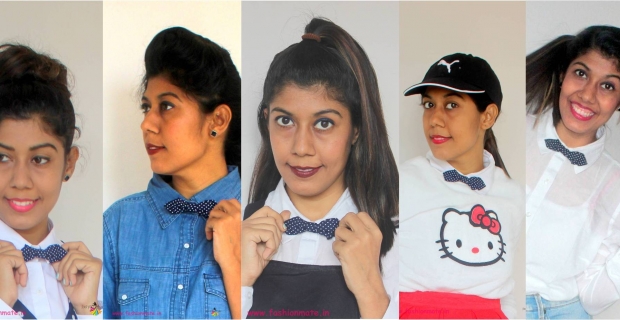 Womens Bow-tie Trend – Eight chic ways to style your Bow-tie this Summer!