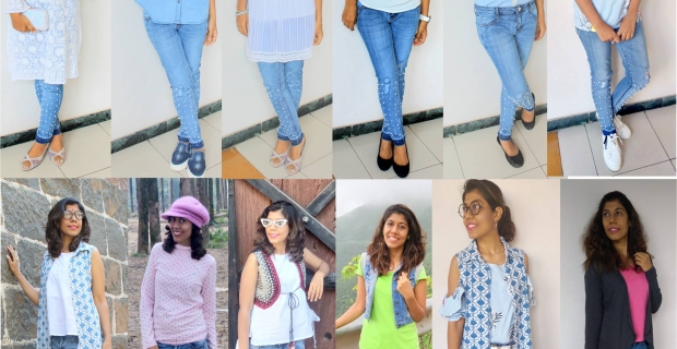 Capsule Wardrobe – 12 ways to style your Pearl Denims!