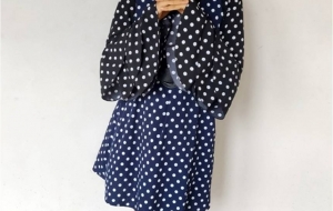 Polka Over Polka – Summer Dress for Winter!