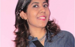 Navratri fusion Outfit – Denim shirt and Ghagra!