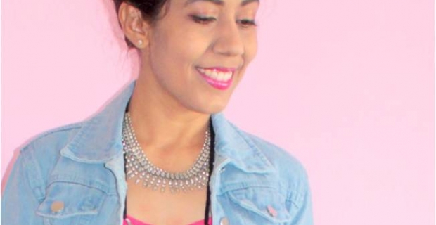 Navratri Fusion Outfit – Denim Jacket & Dupatta Dhoti!