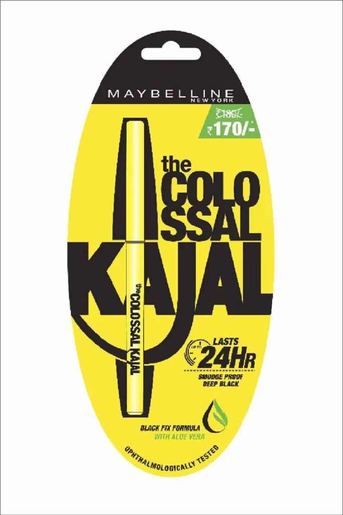 Maybelline New York Colossal Kajal black waterproof eyeliner pencil